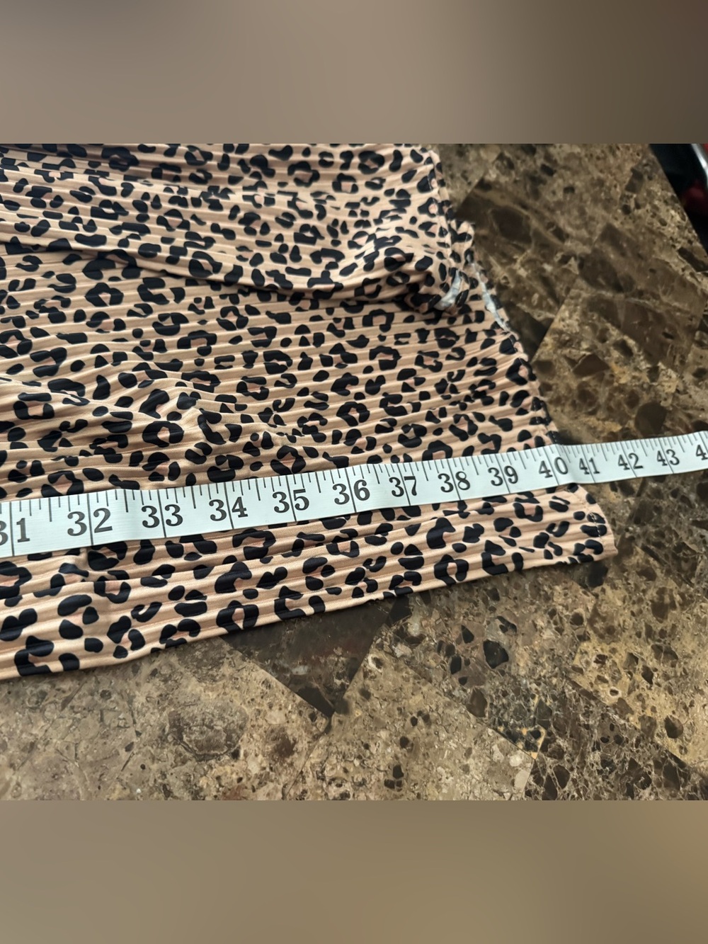 BOLD elements Leopard Print Wide-Leg Pants - Tan & Black - Picture 6 of 12